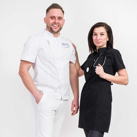 Men's medical tunic THRACIAN ZIPP