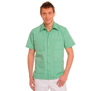Short-Sleeve-Mens-Shirts-Оrion-green